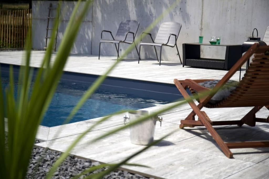 Le Pavillon D'Ete 4* - Elegant Et Lumineux Villa Saint Alban Auriolles Exterior foto